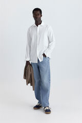 Springfield Camisa estruturada branco