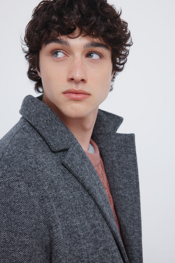 Springfield Casaco sobretudo cinzento