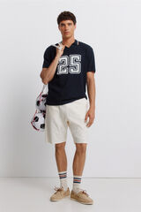 Springfield Polo sport jacquard azul