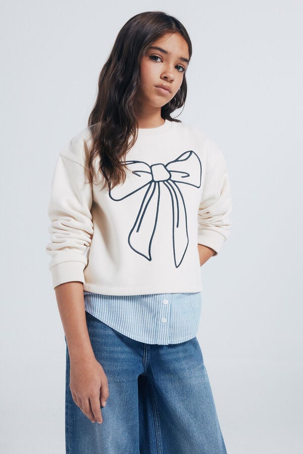Springfield Kids Sweatshirt para Menina estampado