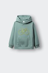 Springfield Kids Sweatshirt b&aacute;sica bicicleta crian&ccedil;a azul