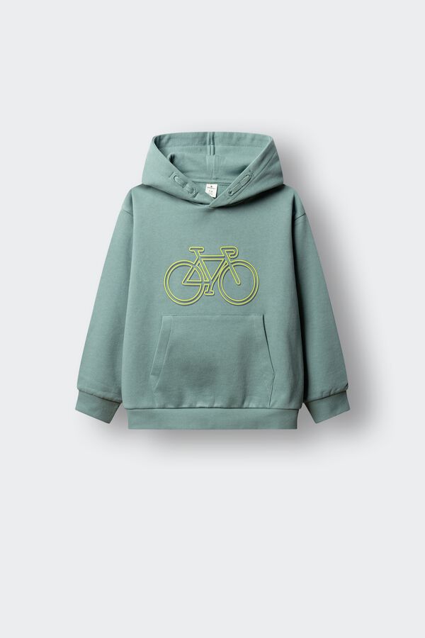 Springfield Kids Sweatshirt b&aacute;sica bicicleta crian&ccedil;a azul