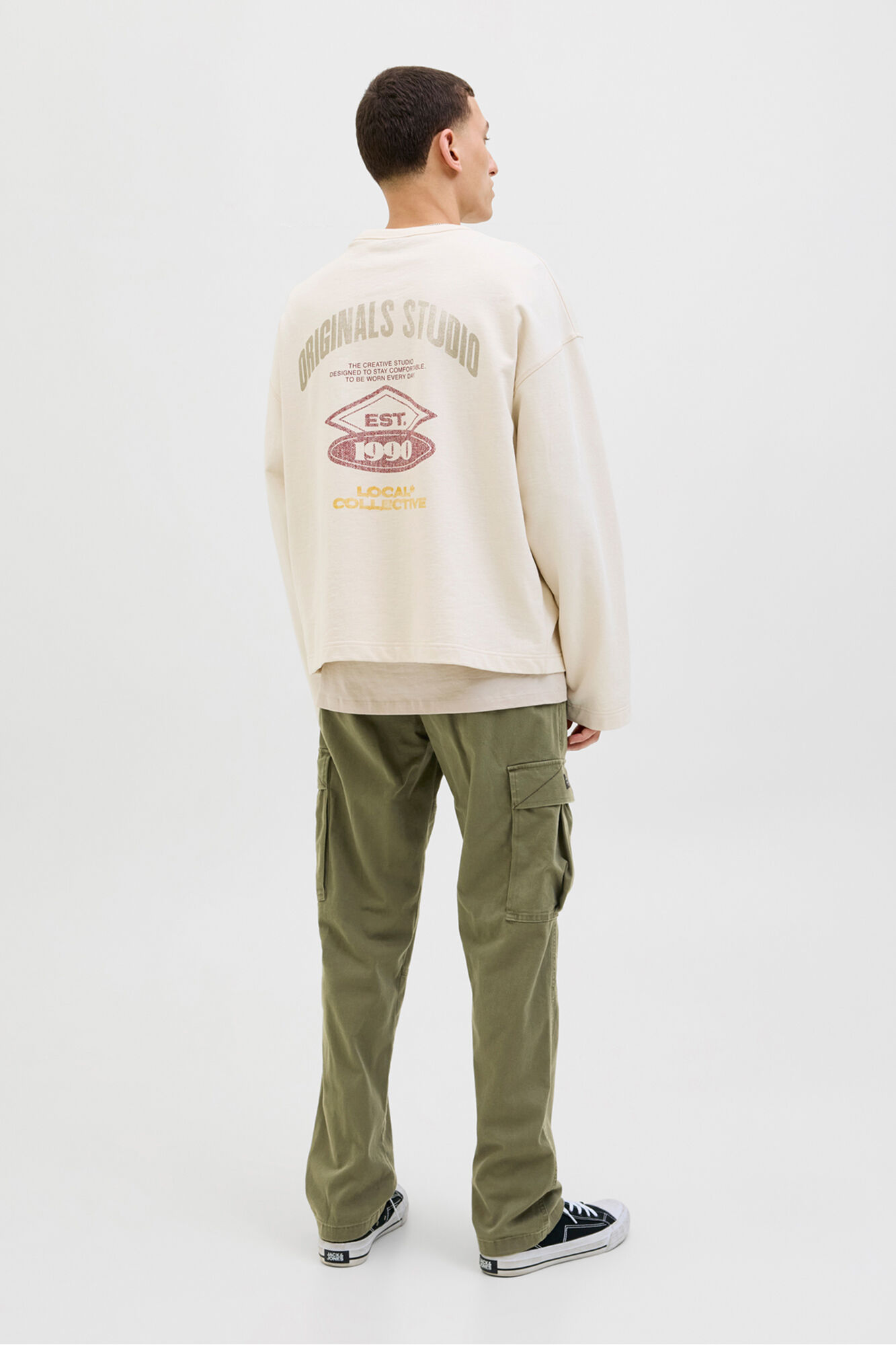 Jack & Jones Cal&ccedil;as de ajuste relaxado