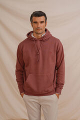 Celopman Sweatshirt com capuz capuz vermelho