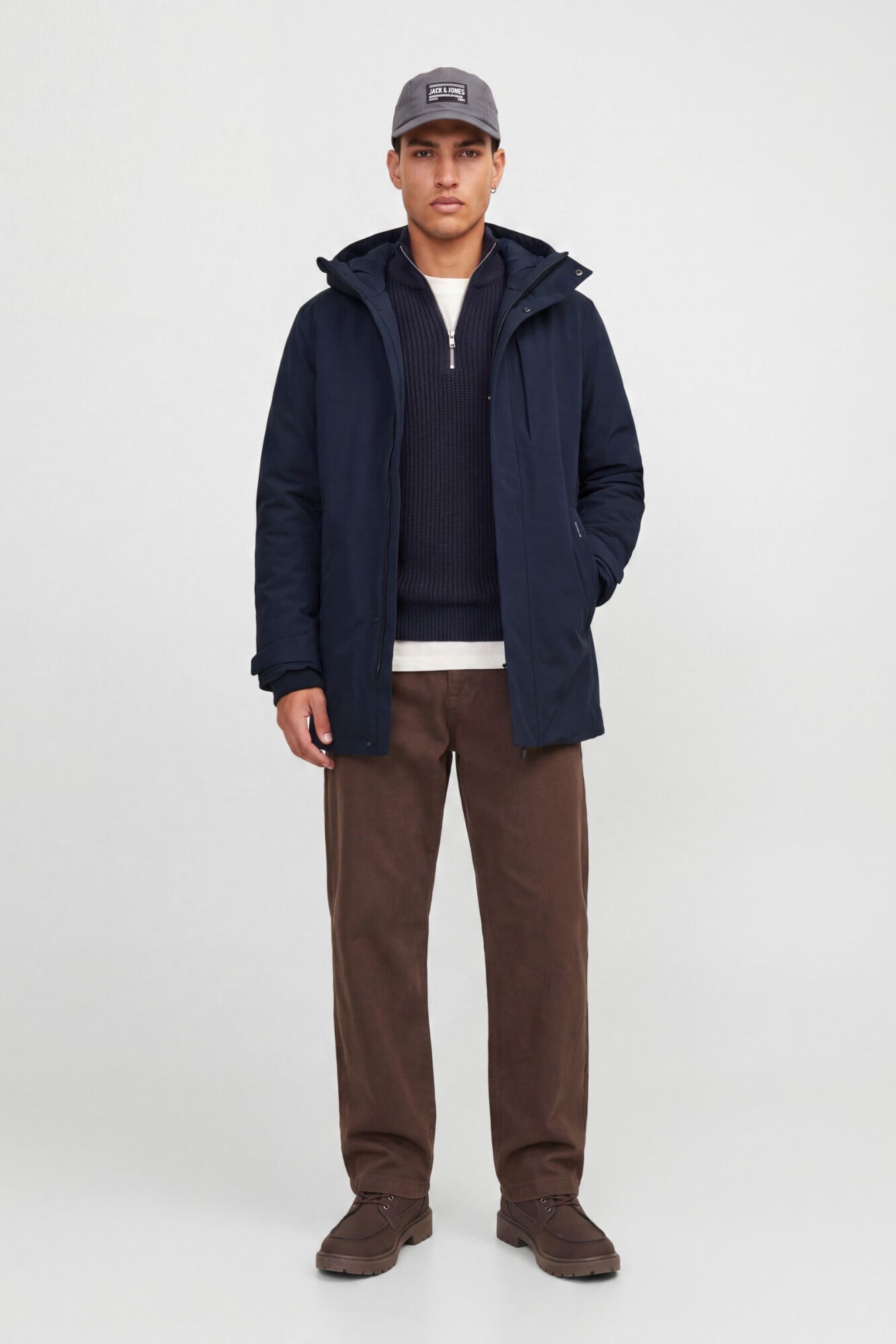 Jack & Jones Parka imperme&aacute;vel com capuz