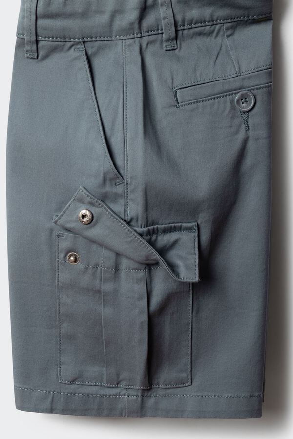 Springfield Kids Bermudas balloon em denim para menino azul