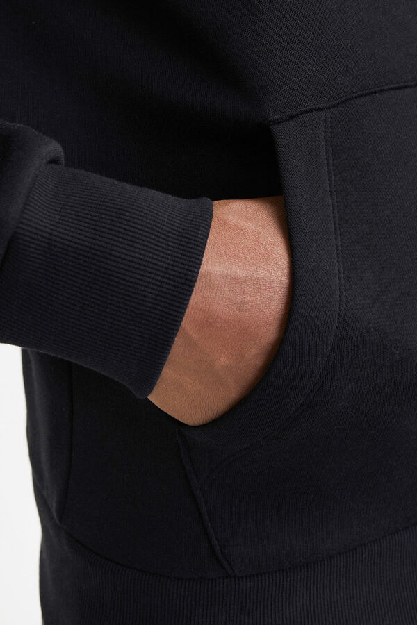 Jack & Jones Front logo sweatshirt black