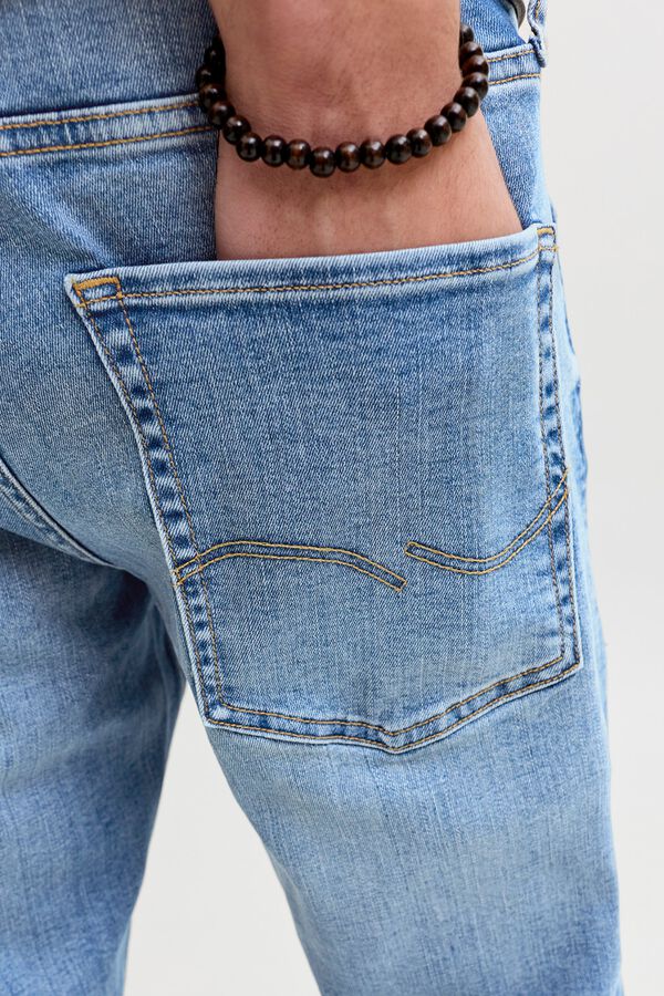 Jack & Jones Jeans regular cinco bolsos azul