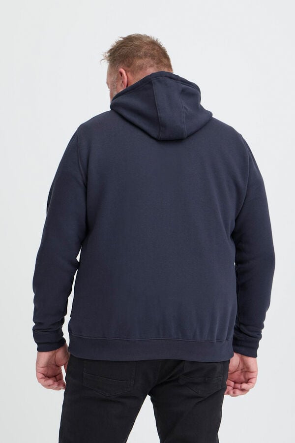 Blend PLUS Sweatshirt com capuz azul