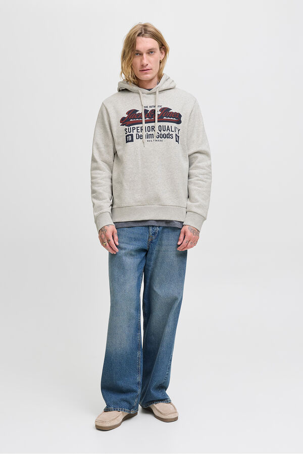 Jack & Jones Sweatshirt de regular fit branco