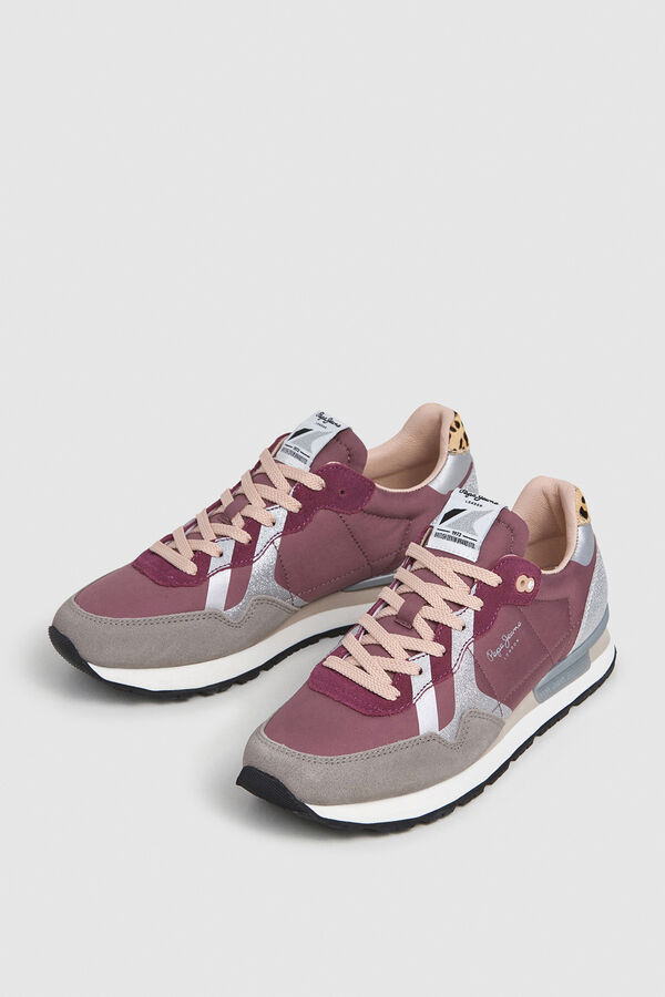 Pepe Jeans Sapatilhas Running Retro rosa