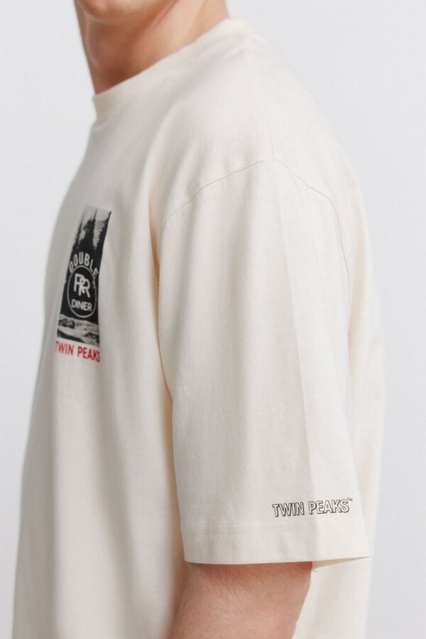 Springfield Twin Peaks T-shirt white