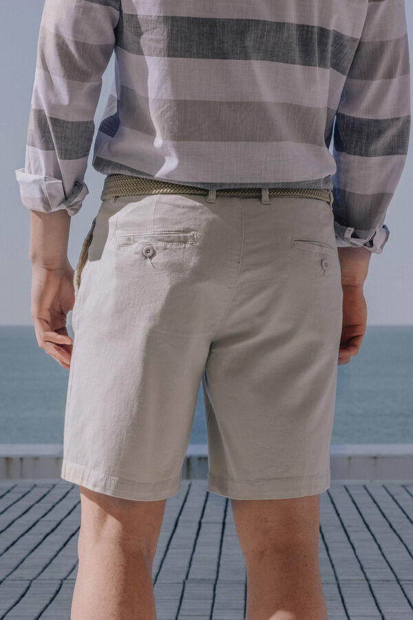 Celopman Bermuda Chino  bege