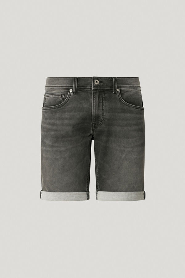 Pepe Jeans Bermuda Slim Gymdigo Track cinzento