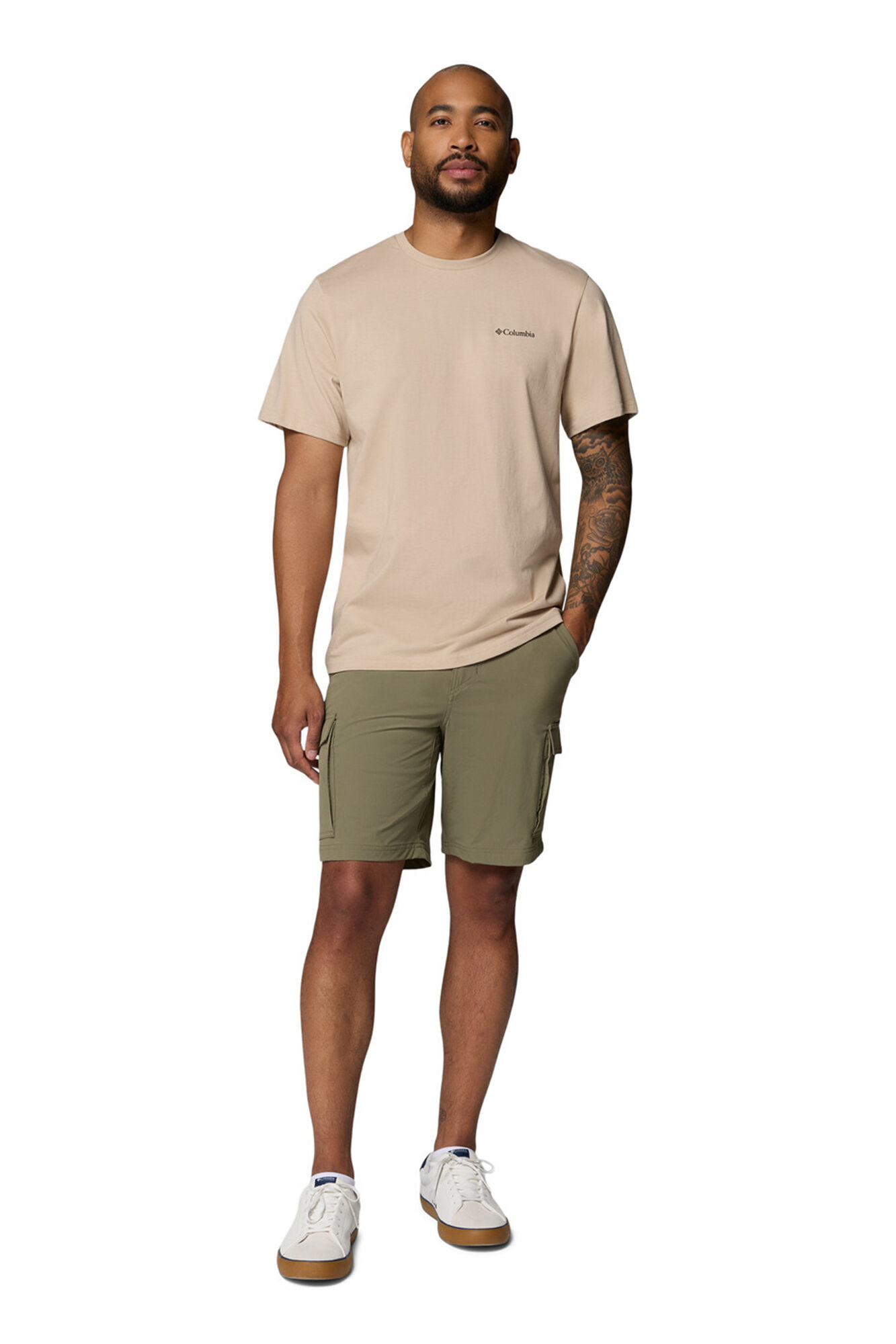 Columbia T-shirt com estampado de natureza nas costas