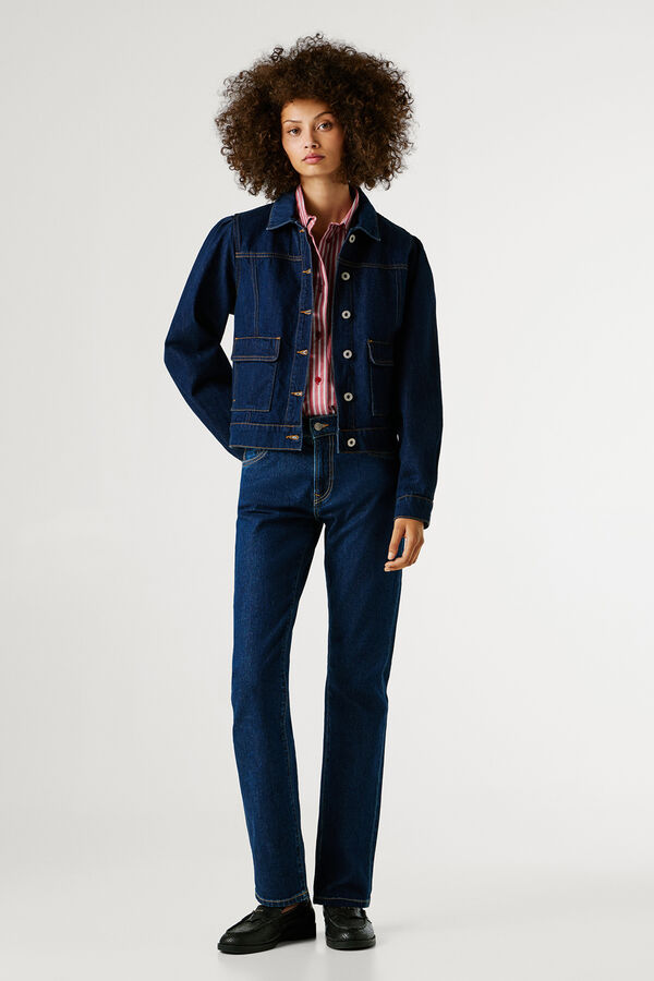 Pepe Jeans Casaco denim  azul