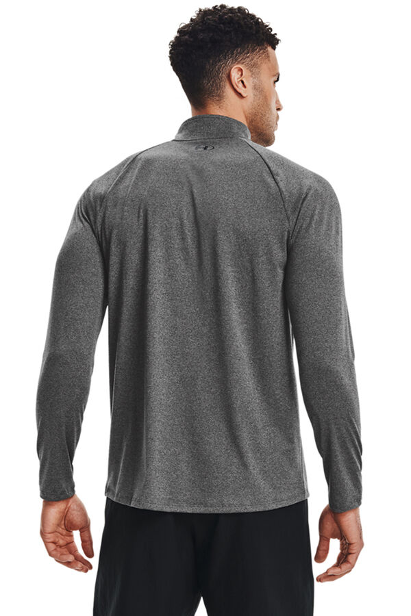 Under Armour Camiseta masculina de manga comprida cinzento