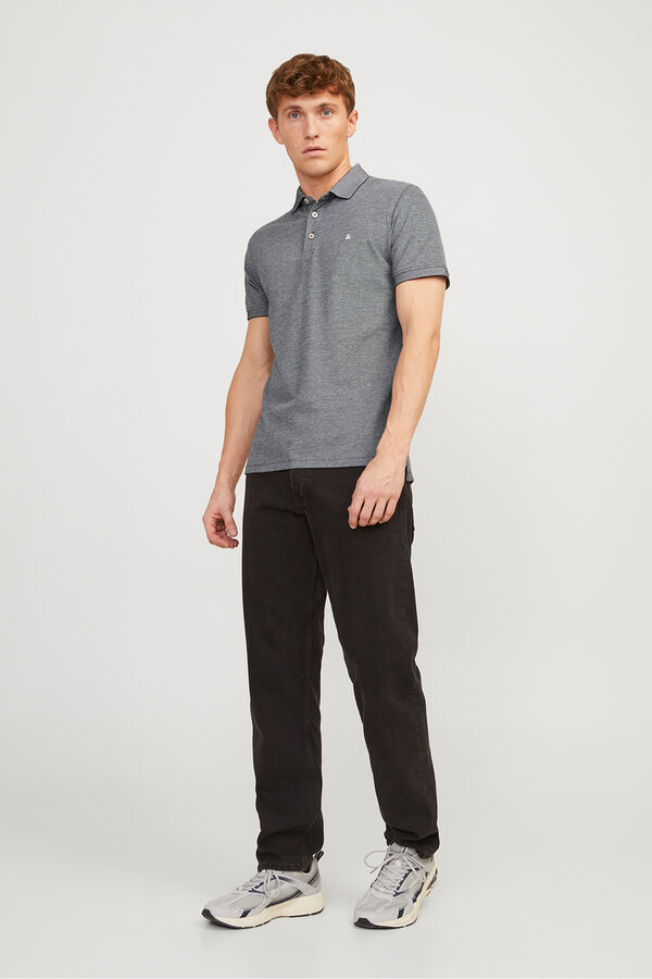 Jack & Jones Polo slim fit cinzento
