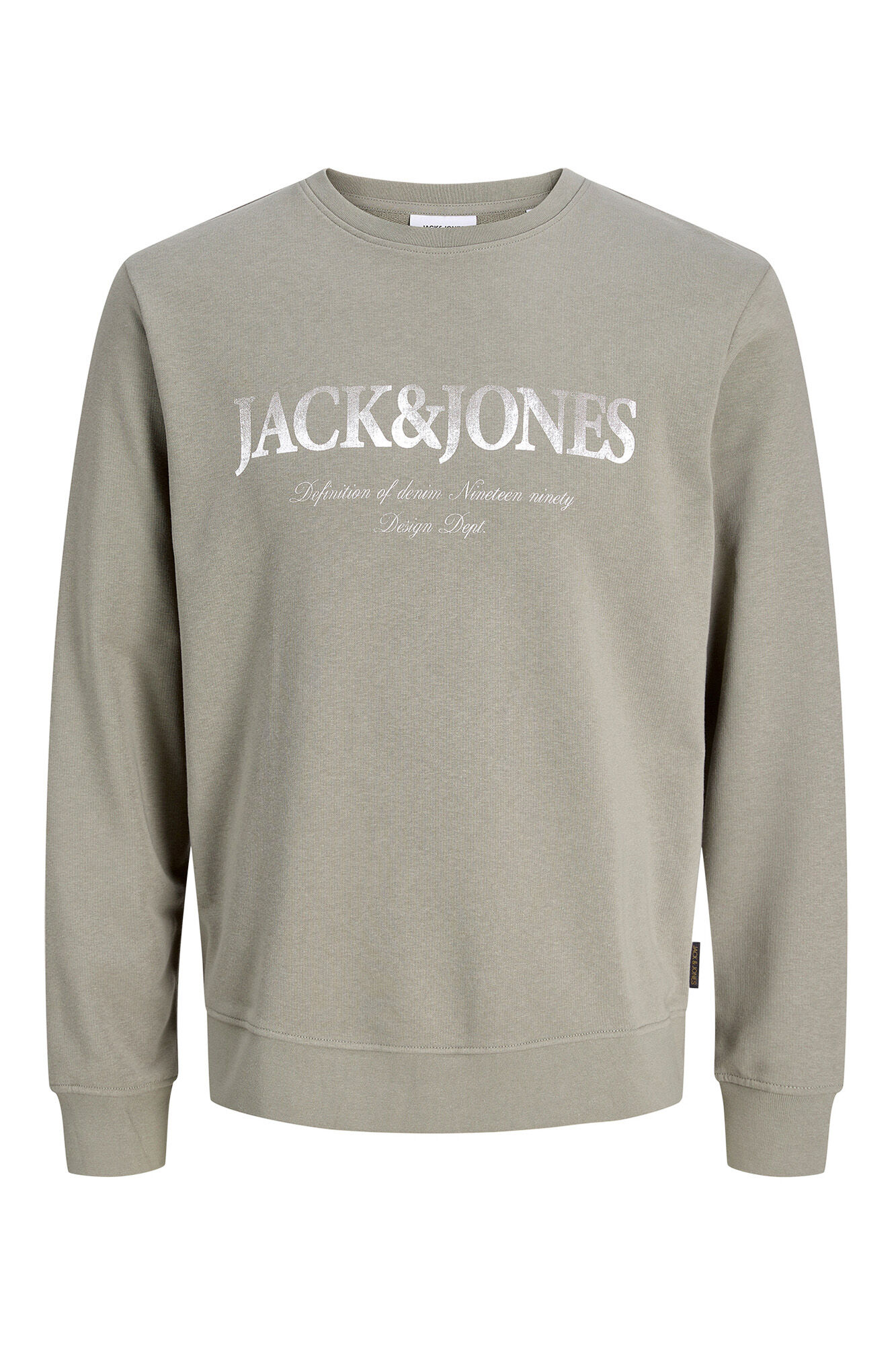 Jack & Jones PLUS Sweatshirt manga curta em algod&atilde;o