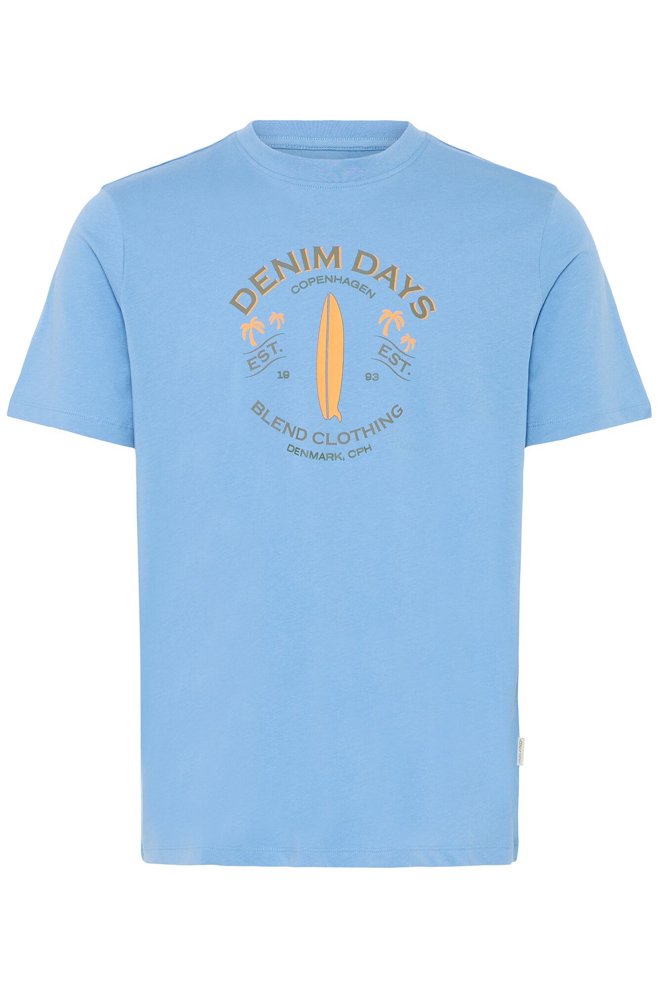 Blend PLUS T-shirt de manga curta tamanho grande