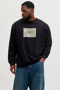 Jack & Jones PLUS Sweatshirt logo quadrado