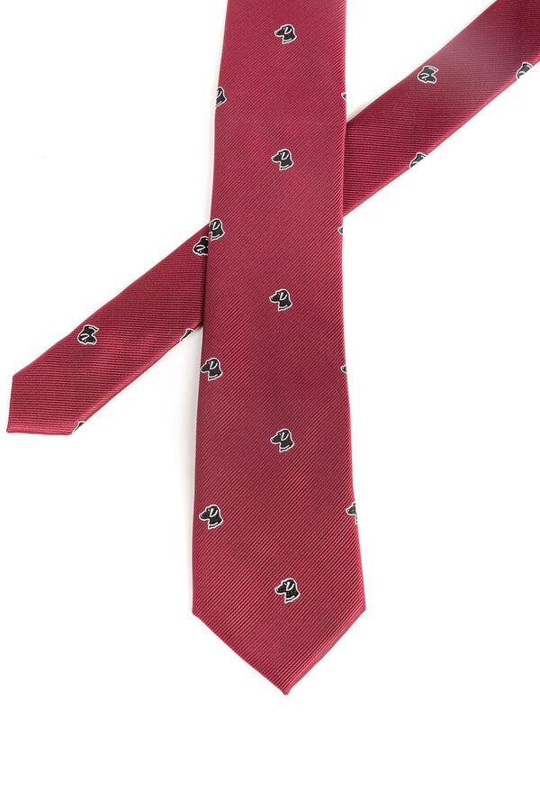 Celopman Desenho de gravata vermelho