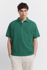 Springfield Polo em estrutura regular fit verde