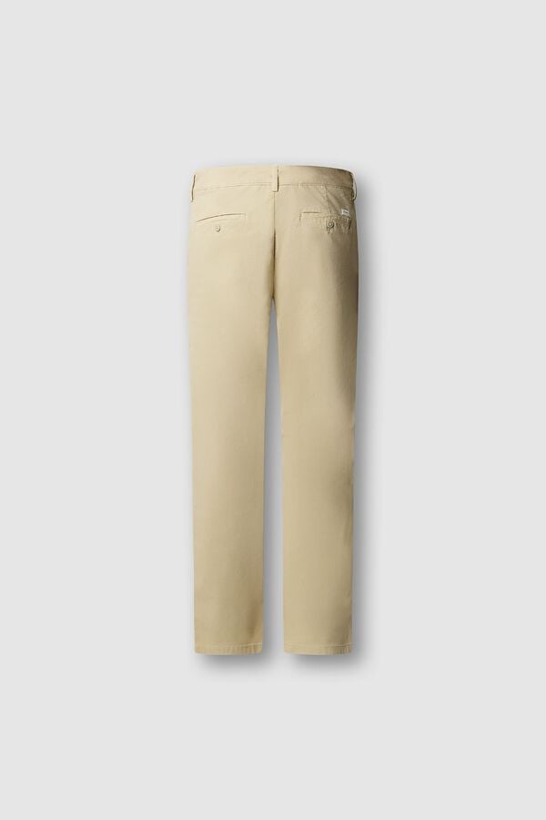 Pepe Jeans Cal&ccedil;as chino slim bege