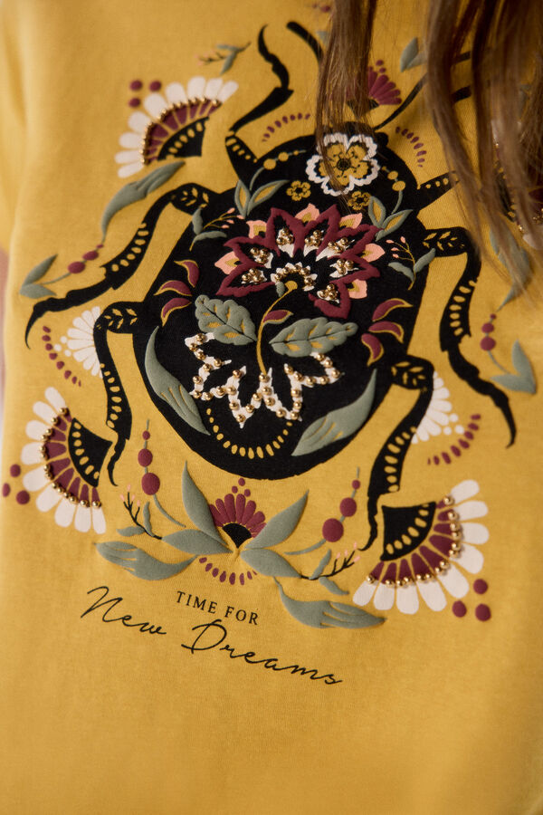 Springfield T-shirt "New dreams" golden