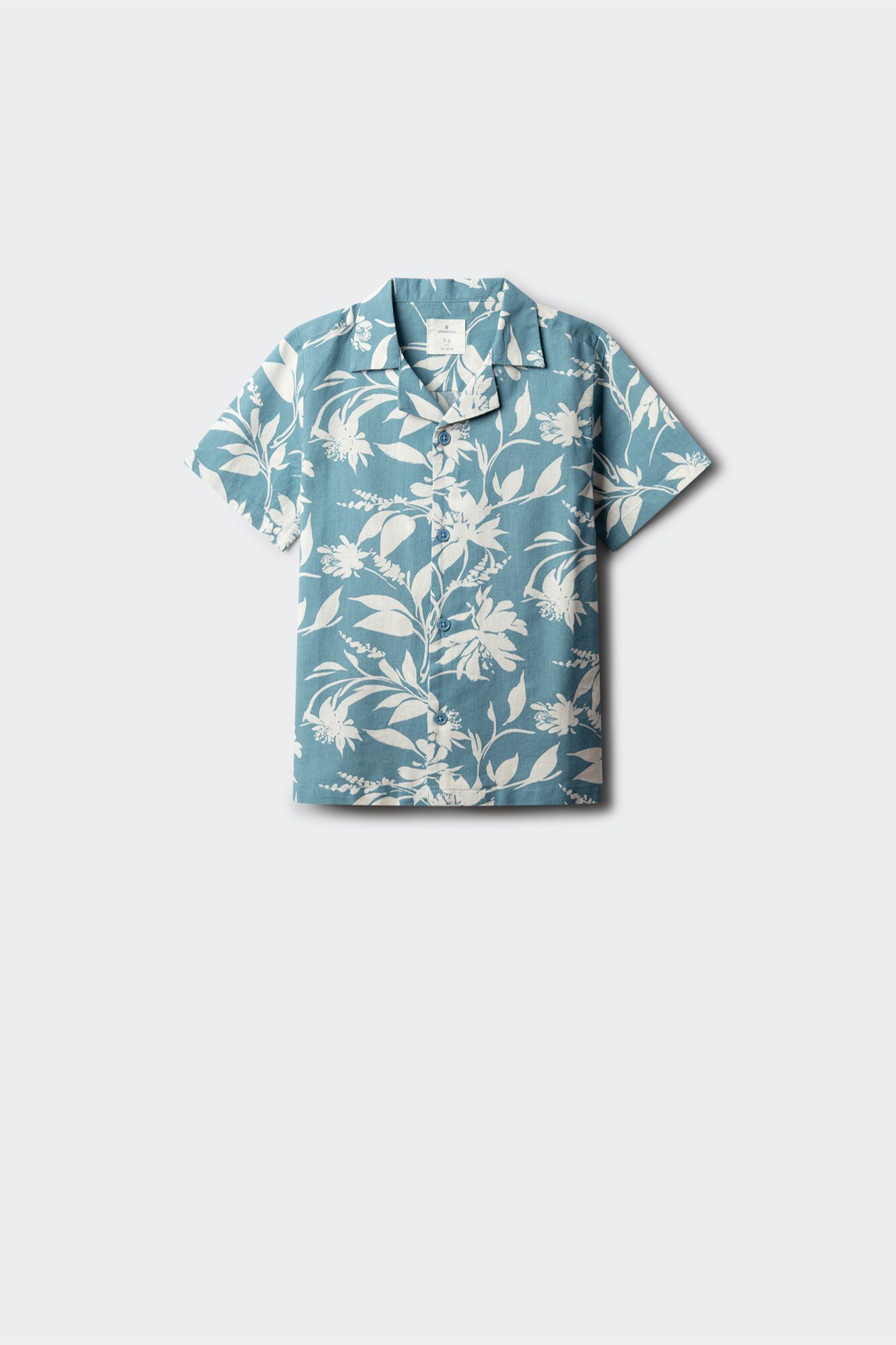 Springfield Kids Camisa de flores para menino