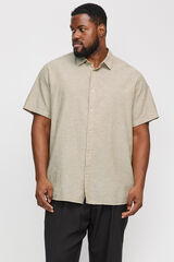 Jack & Jones PLUS Camisa slim fit PLUS cinzento