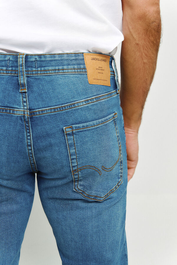 Jack & Jones Jeans slim efecto lavado azul