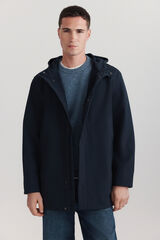 Springfield Parka t&eacute;cnica softshell azul