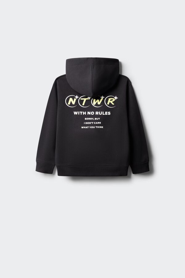 Springfield Kids Sweatshirt para menino "No rules" preto