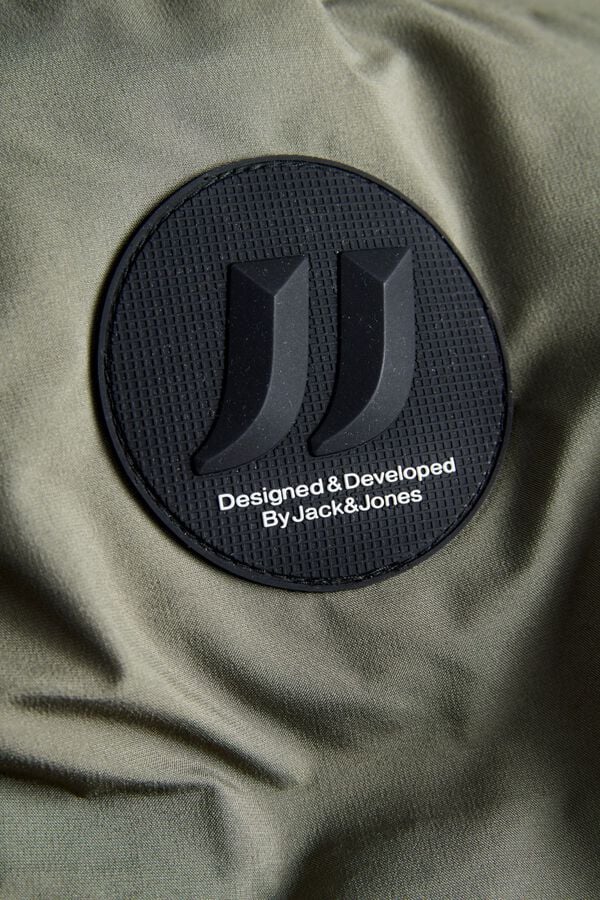 Jack & Jones Blus&atilde;o comprido com capuz cru