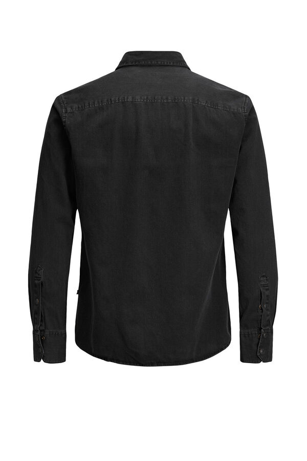 Jack & Jones Camisa vaquera negro