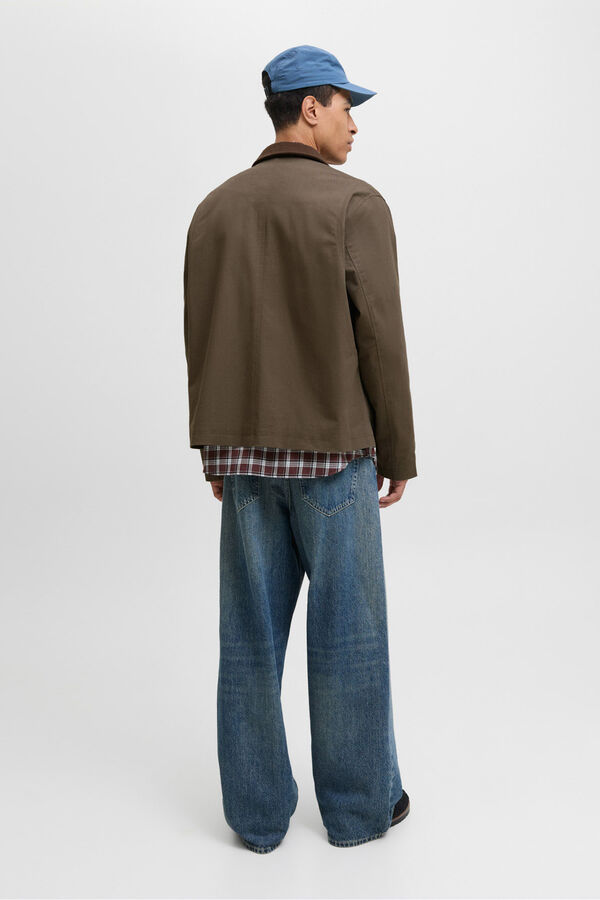 Jack & Jones Blusão de trabalhador castanho