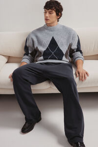 Springfield Camisola de fantasia com padrão de diamante