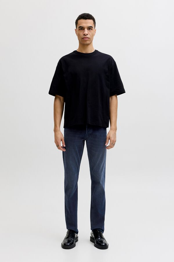 Jack & Jones Jeans slim cinco bolsos azul