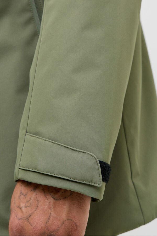 Jack & Jones Parka curta acolchoada cru
