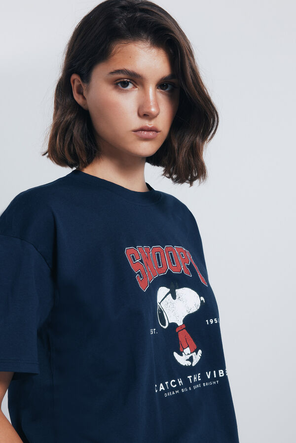 Springfield T-shirt "Snoopy" azul
