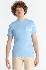 Lois T-shirt manga curta azul