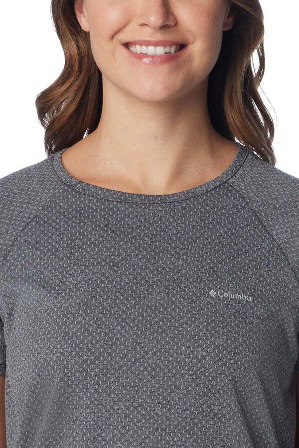 Columbia T-shirt t&eacute;cnica preto