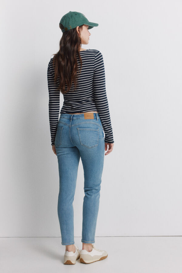 Springfield Push-up jeans blue