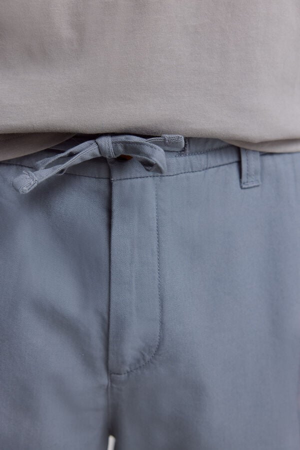 Springfield Bermuda leve relaxed fit azul