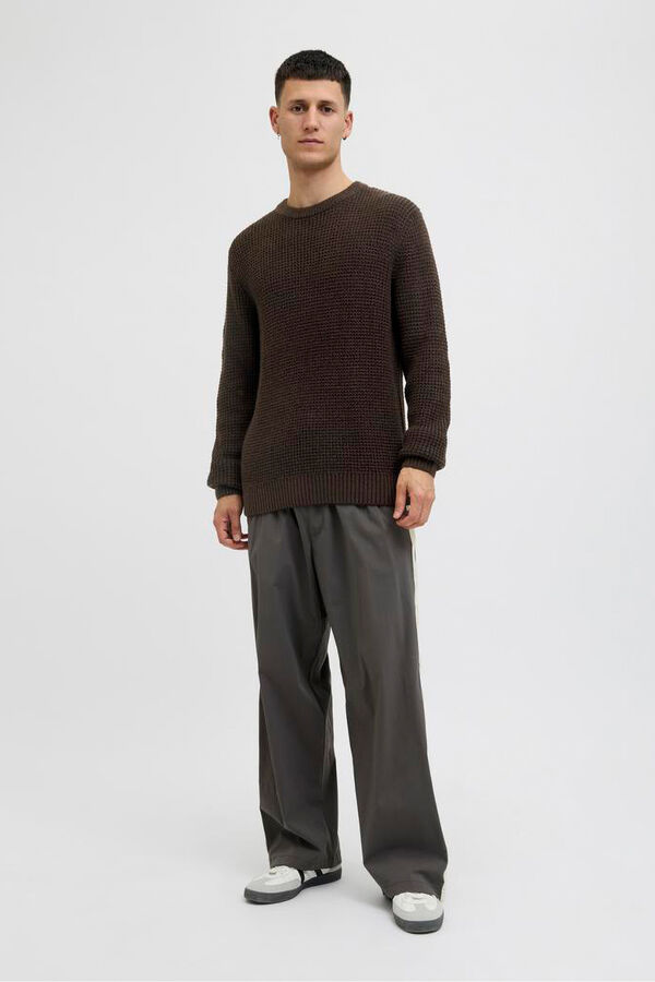 Jack & Jones Camisola b&aacute;sico castanho