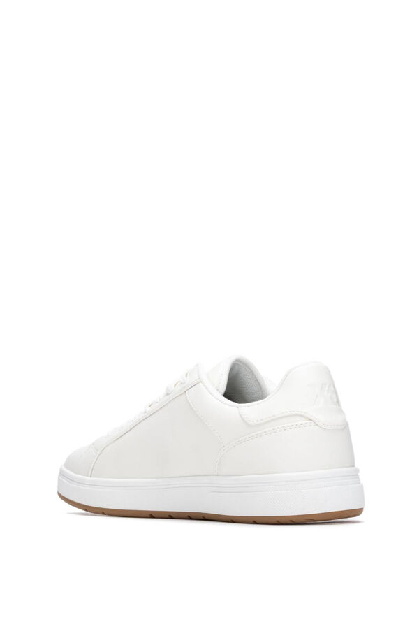XTI Sapatilha casual com atacadores branco
