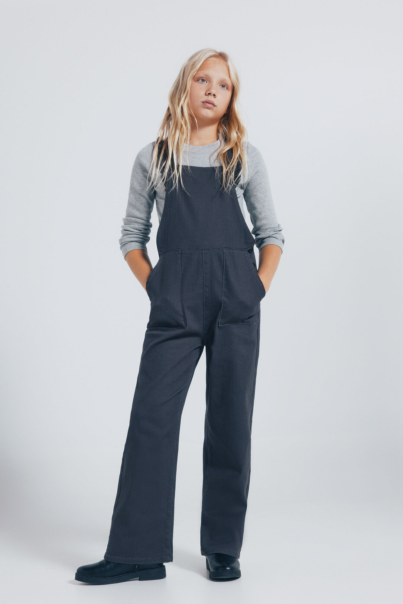 Springfield Kids Macac&atilde;o xadrez feminino