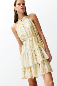 Trendyol Vestido estampado lazo