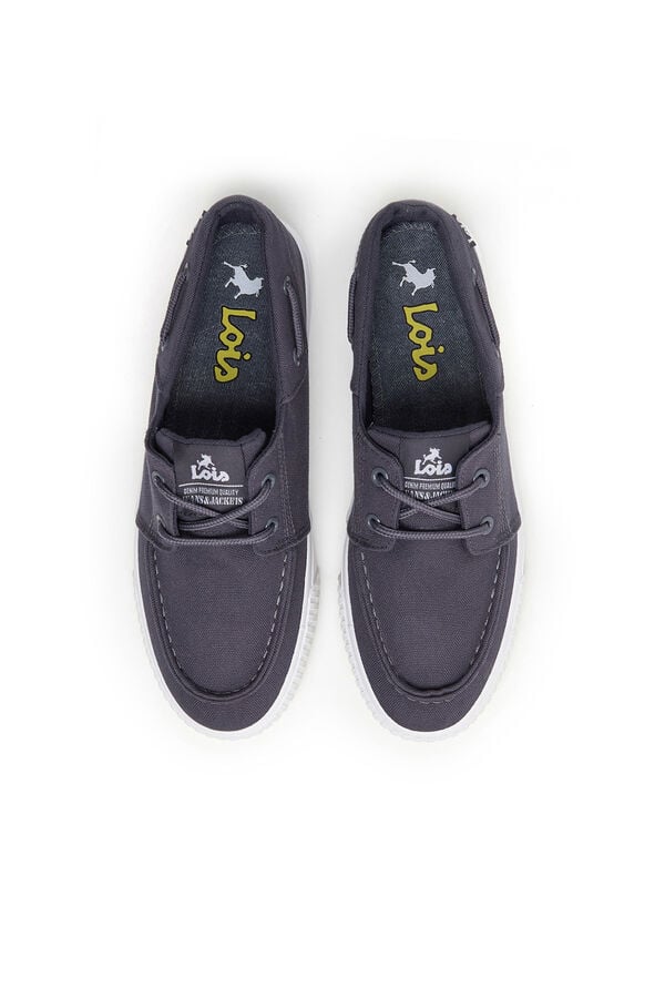 Lois Bamba de lona tempo livre azul